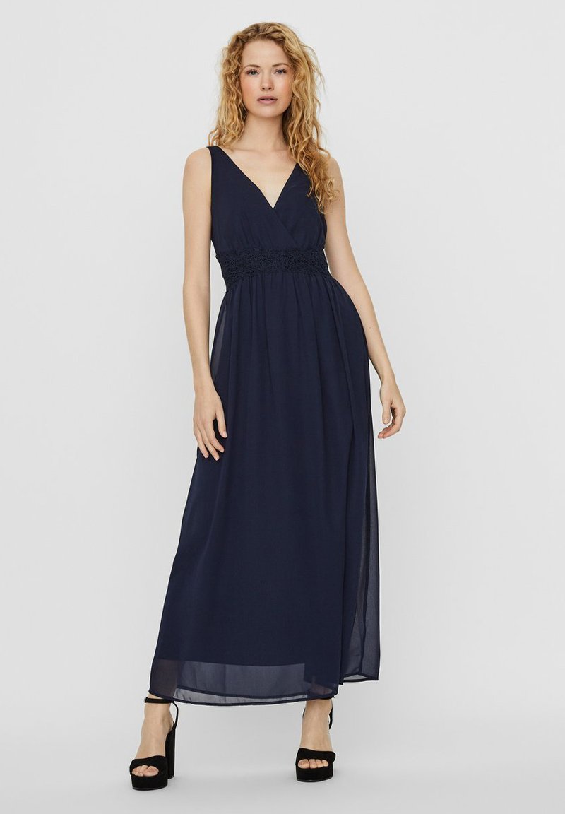 Vero Moda Maxi-jurk donkerblauw
