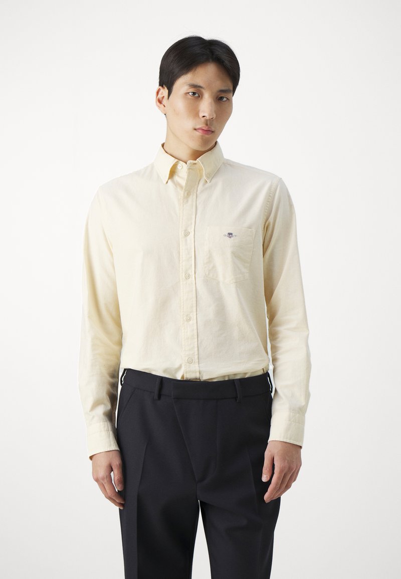 GANT REG OXFORD - Pluus - dusty yellow
