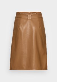 VILA GmbH / Damen-Rock / VIPENSA HW COATED SKIRT/LS