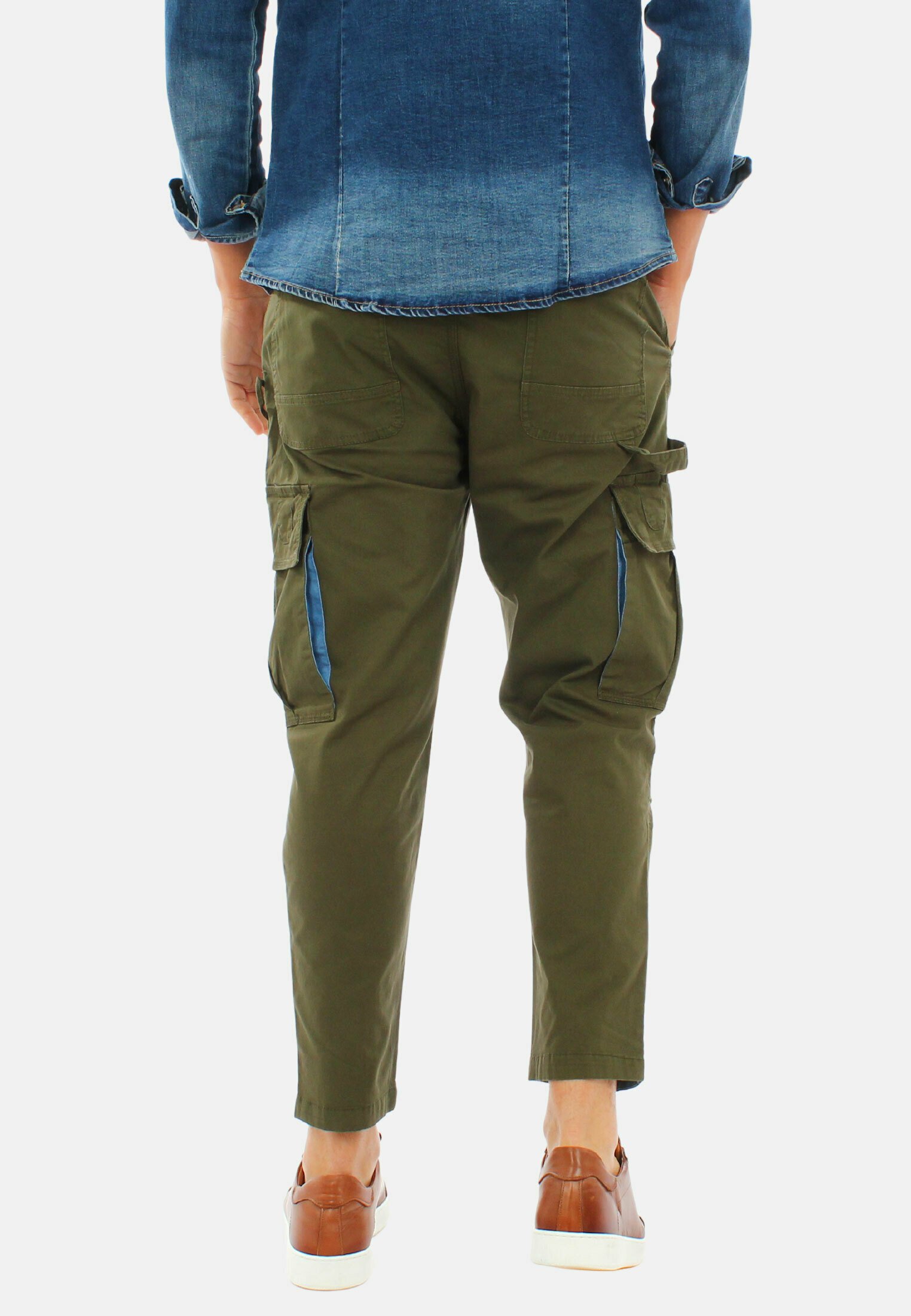 Ciabalù TASCONI - Pantaloni cargo - verde - Zalando.it