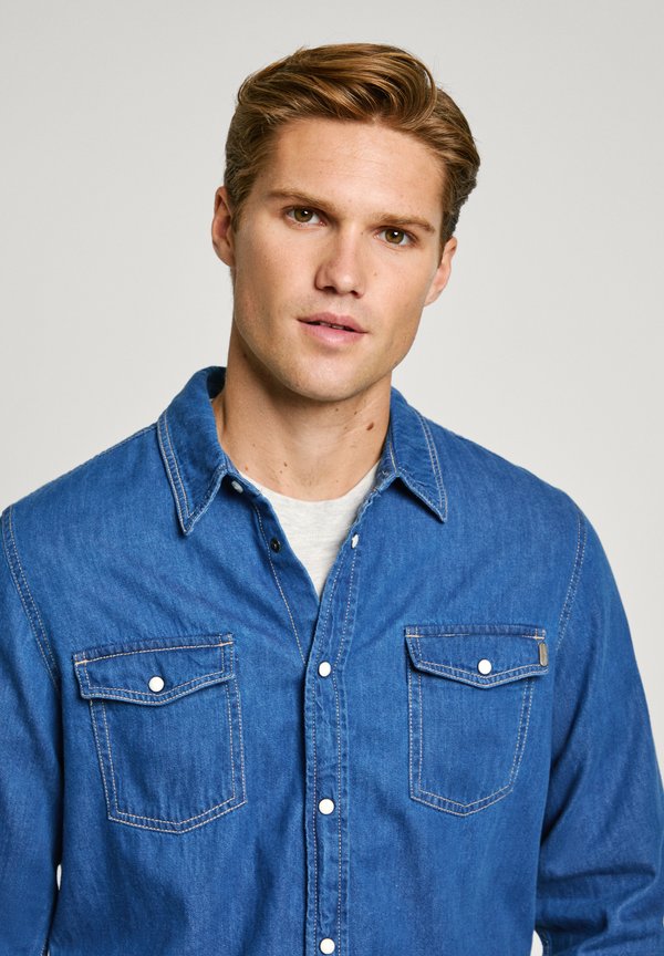 REGULAR SHIRT - Shirt - denim4