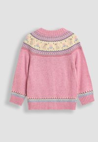 JoJo Maman Bébé MOUSE FAIR ISLE REGULAR FIT - Jopica - pink