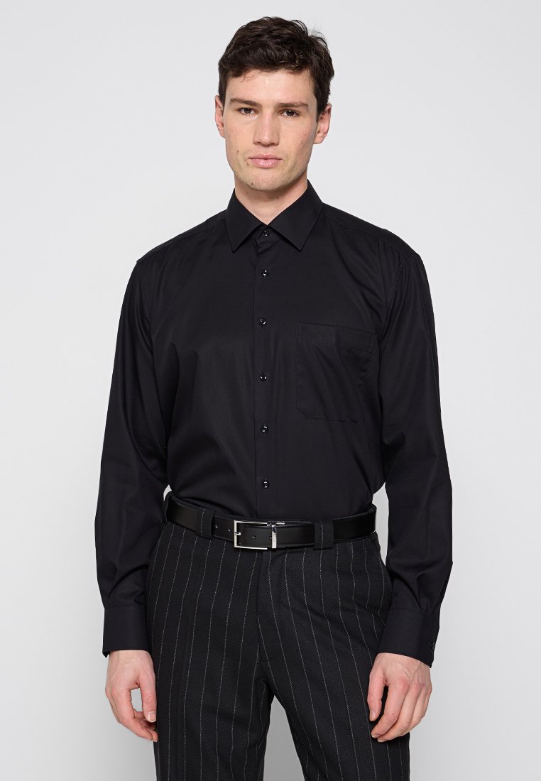 Eterna Overhemd zwart