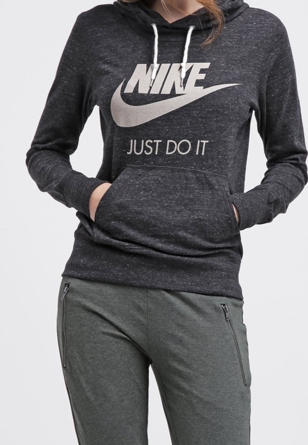 Nike Sportswear Luvtröja - mottled black