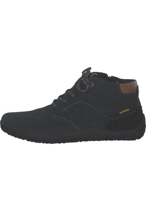 Schnürstiefelette - schwarz