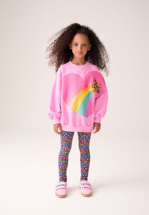 Little Bird, PIECE LOVE AND RAINBOW SET - Collegepaita - pink