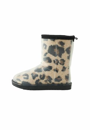 REGULAR FIT - BORG  - Gumáky - leopard print