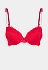 SEXY PEARL - Push-up bra - red