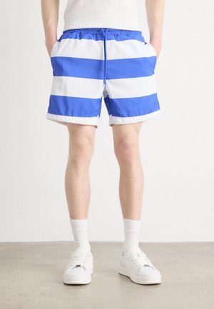 SEA SANDRO STRIPE - Shorts - surf the web/white