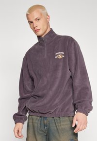 BDG Urban Outfitters CREST UNISEX - Polárpulóver - dusky purple