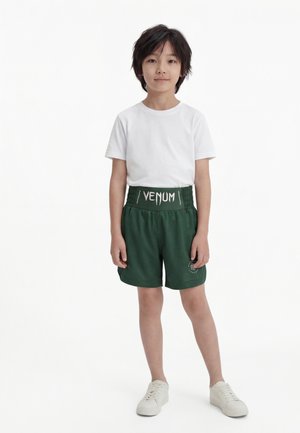Venum ATTACK BOXING UNISEX - Športne kratke hlače - forest green/off-white