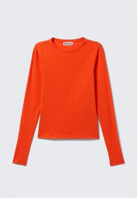 Langarmshirt - orange bright