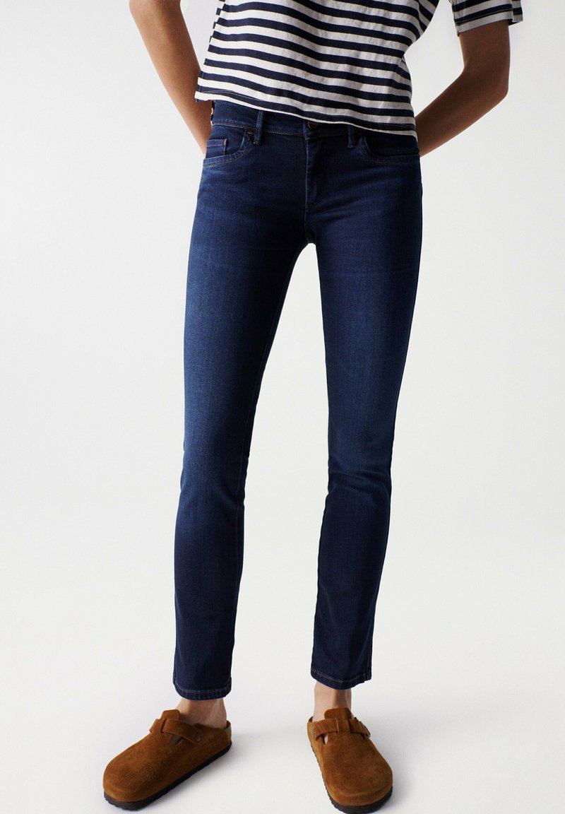 Salsa Jeans Jeans Slim Fit blau/dunkelblau Zalando.at