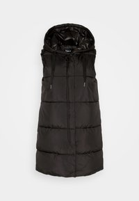 ONLASTA PUFFER WAISTCOAT - Smanicato - black