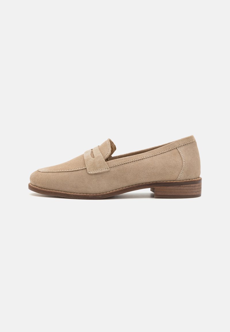 Anna Field by Zalando - LEATHER - Slip-ons - beige, Enlarge
