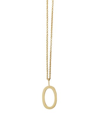 Design Letters ANHÄNGER GROSS INITIAL GOLD (A-Z) - Charm - gold-coloured