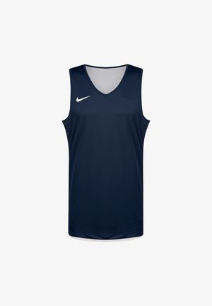 Nike Performance TEAM REVERSIBLE  - Top - obsidian / white