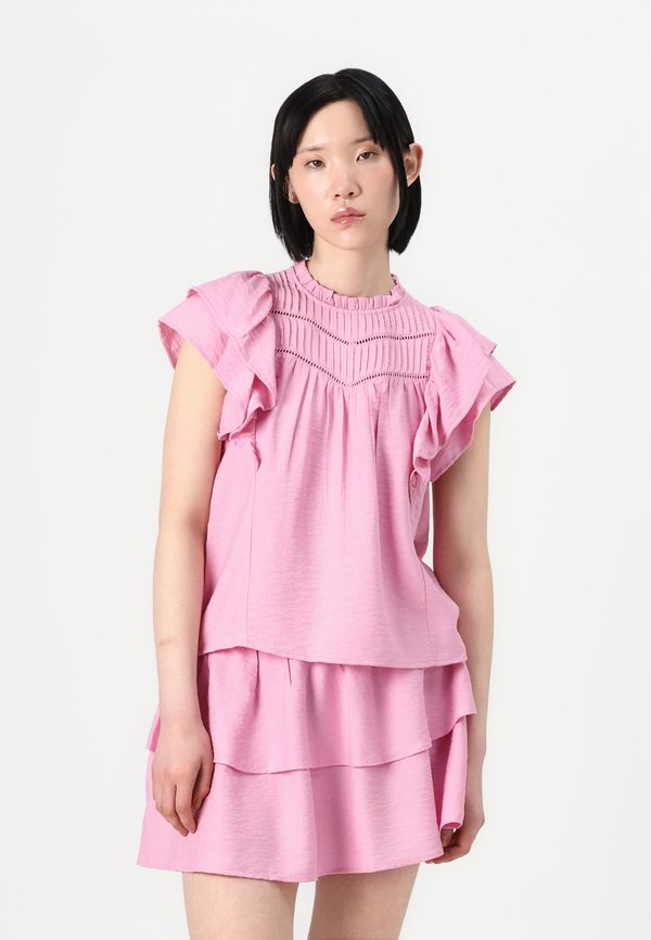 VMSUN FRILL - Blouse - bonbon
