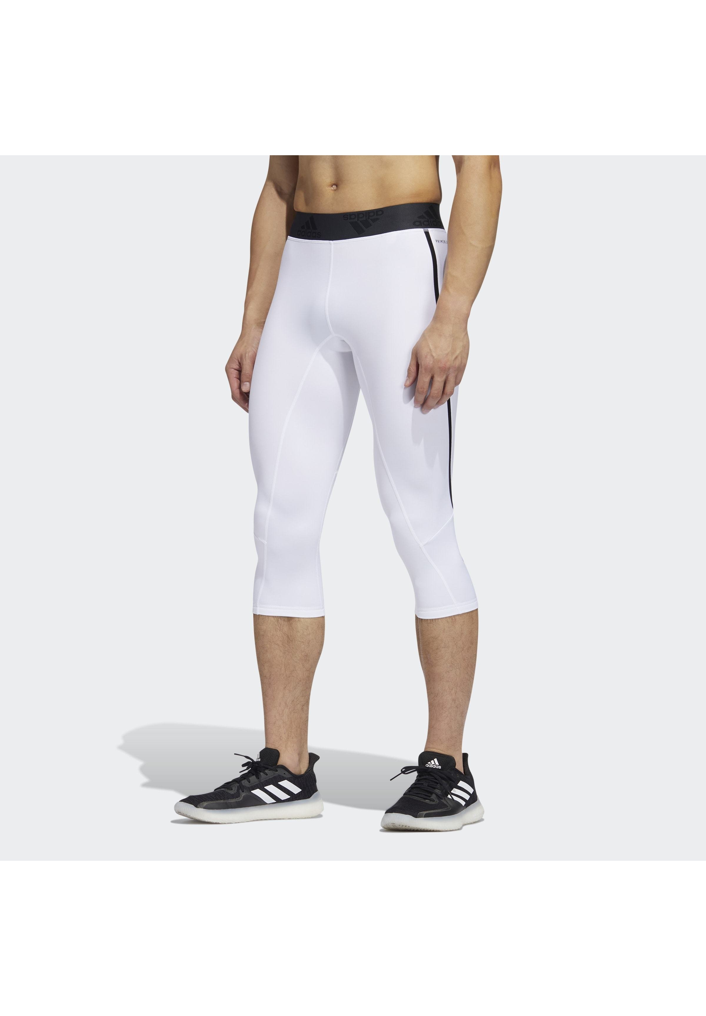 adidas Performance ALPHASKIN PRIMEBLUE TIGHTS - 3/4 Sporthose - white/weiß  - Zalando.ch