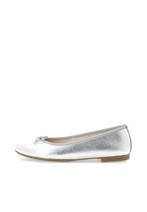 Klassischer Ballerina - metallic silver