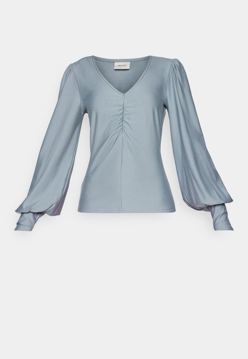 Gestuz Longsleeve blauwgrijs Gestuz Longsleeve blauwgrijs