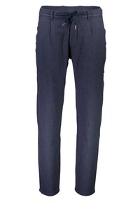 HERRINGBONE - Pantalon classique - navy
