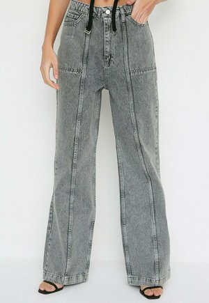 Flared Jeans - grey