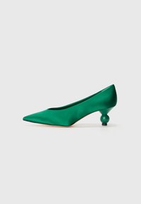 RENZASATIN - Decolleté - verde