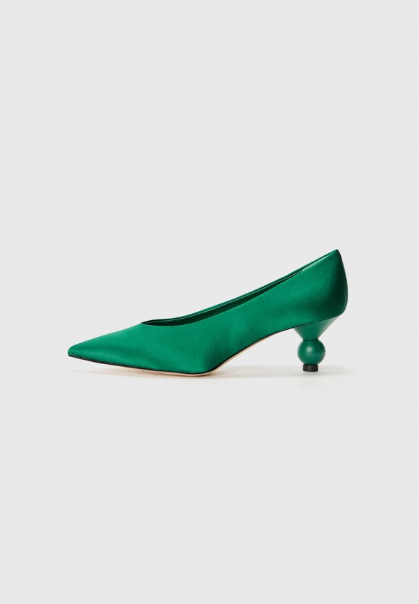 RENZASATIN - Classic heels - verde