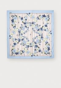 FOULARD FLOWER METALLERIA - Foulard - cielo