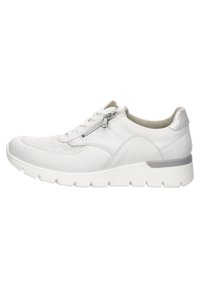 Waldläufer RAMONA - Casual lace-ups - weiss silber