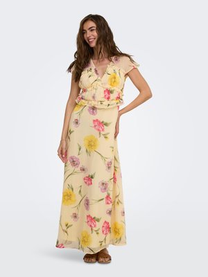 ONLY, KLEID ONLVALDA LANGES KLEID - Maxi dress - sandshell