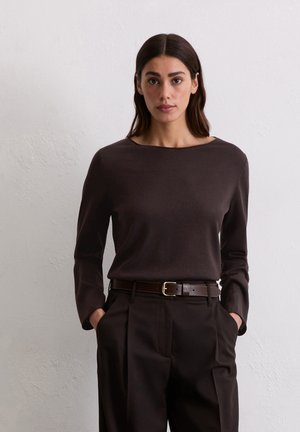 Marc O'Polo Pullover - dark coffee