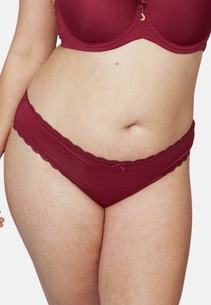 STRING PURE BASIC - Thong - bordeaux