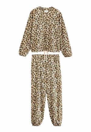 FIT SET - Pizsama szett - leopard