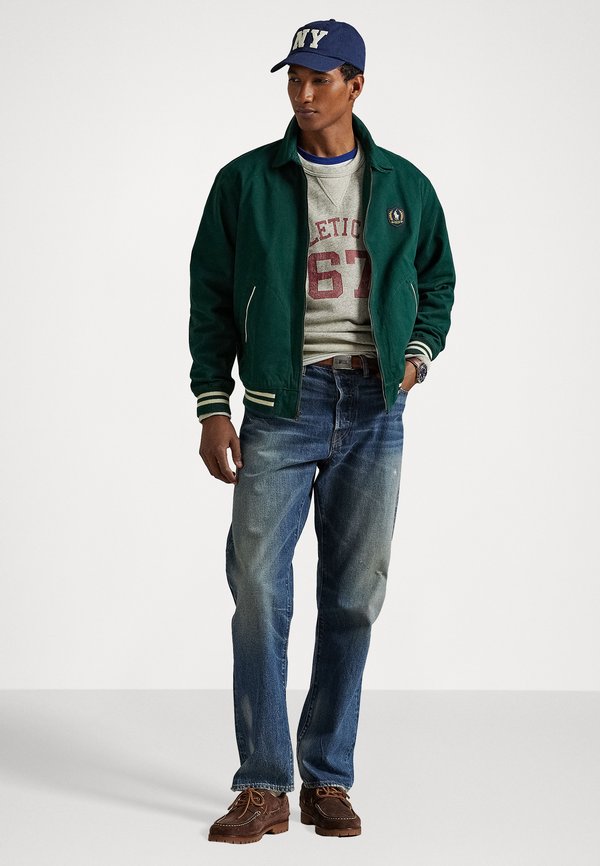 PONY-PATCH TWILL JACKET - Bomber Jacket - moss agate4