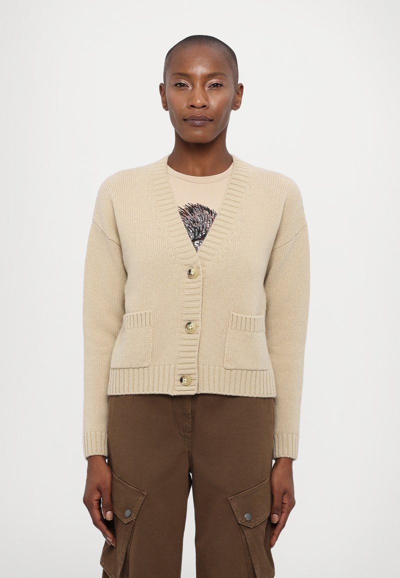 WEEKEND MaxMara ARAD - Strickjacke - sabbia