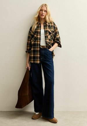 CHECKED BRUSHED  - Overhemdblouse - brown pattern
