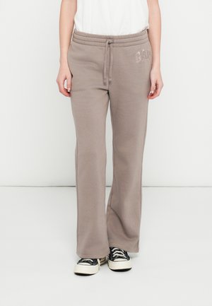 HERITAGE - Tracksuit bottoms - medium cool brown