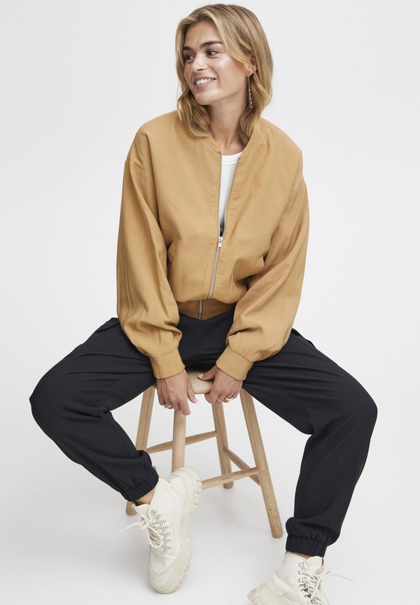 FRKrista - Bomber Jacket - tiger's eye3