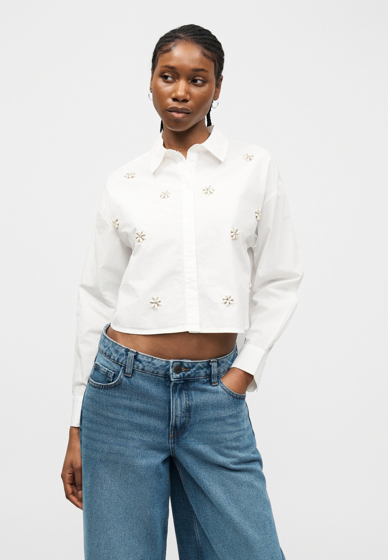 ONLRITI PEARL SHORT SHIRT