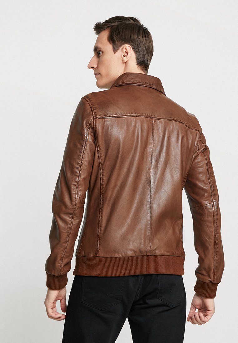 Oakwood BILLY Skinnjakke brown Zalando.no Oakwood BILLY Skinnjakke brown Zalando.no