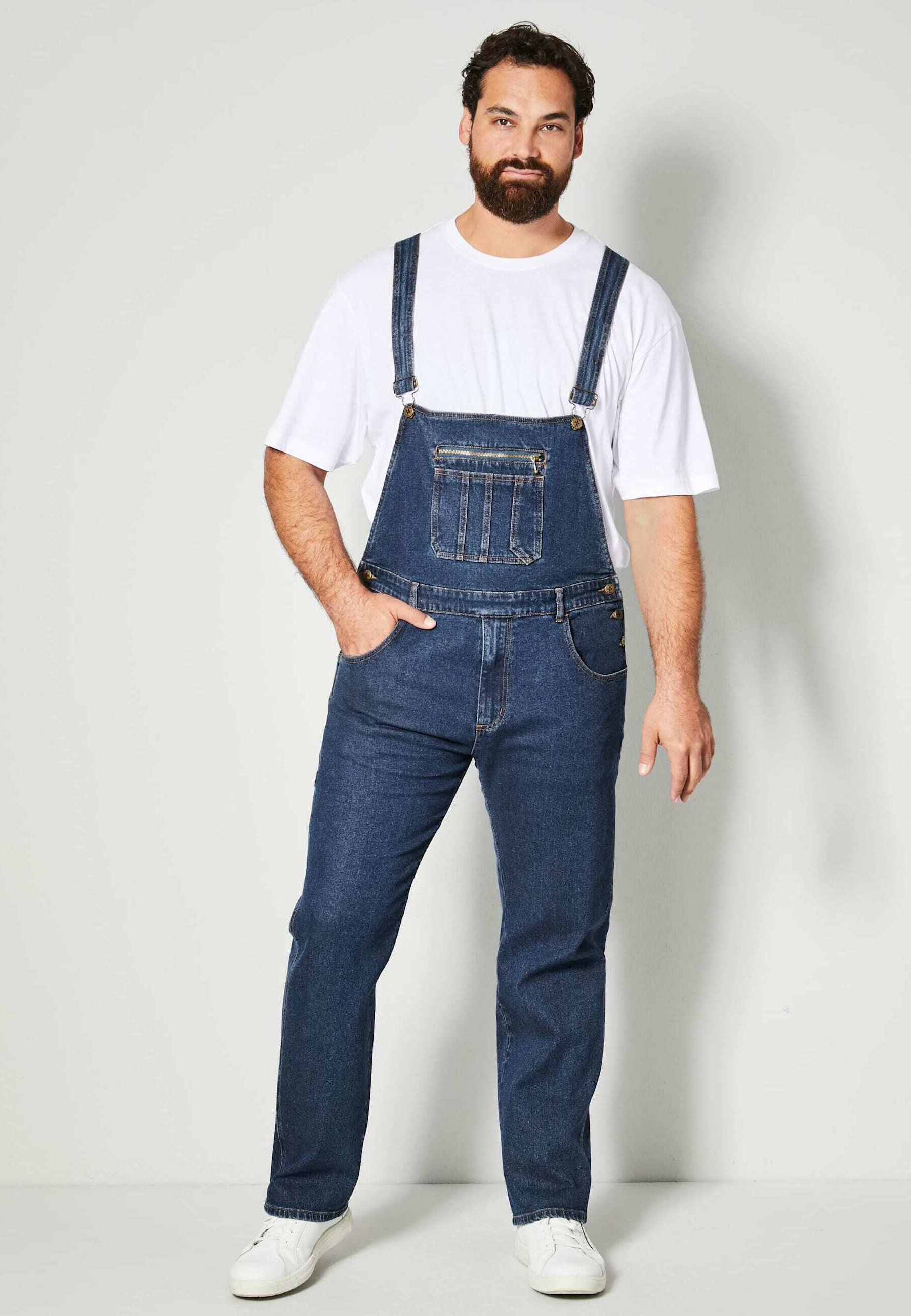 STANMORE Latzhose dunkel blau/blau Herren Latzhose STANMORE Latzhose dunkel blau/blau Herren Latzhose