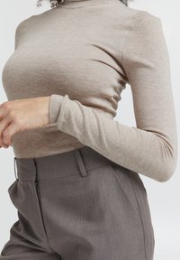 ICHI Pullover - doeskin melange