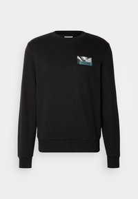 BACK LOGO GRAPHIC - Sweatshirt - black