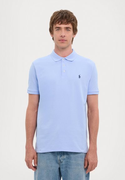 Polo Ralph Lauren CUSTOM SLIM FIT STRETCH MESH POLO SHIRT - Bluză polo - office blue