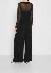 Morgan Langarmshirt - black