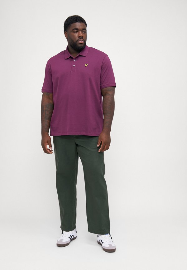 PLAIN - Polo shirt - weavers claret4