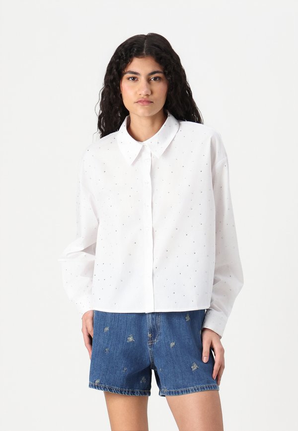 ONLLOLA LIFE EMBELIS SHIRT - Button-down blouse4