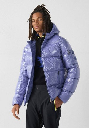 À CAPUCHE LAQUÉE - Daunenjacke - violet